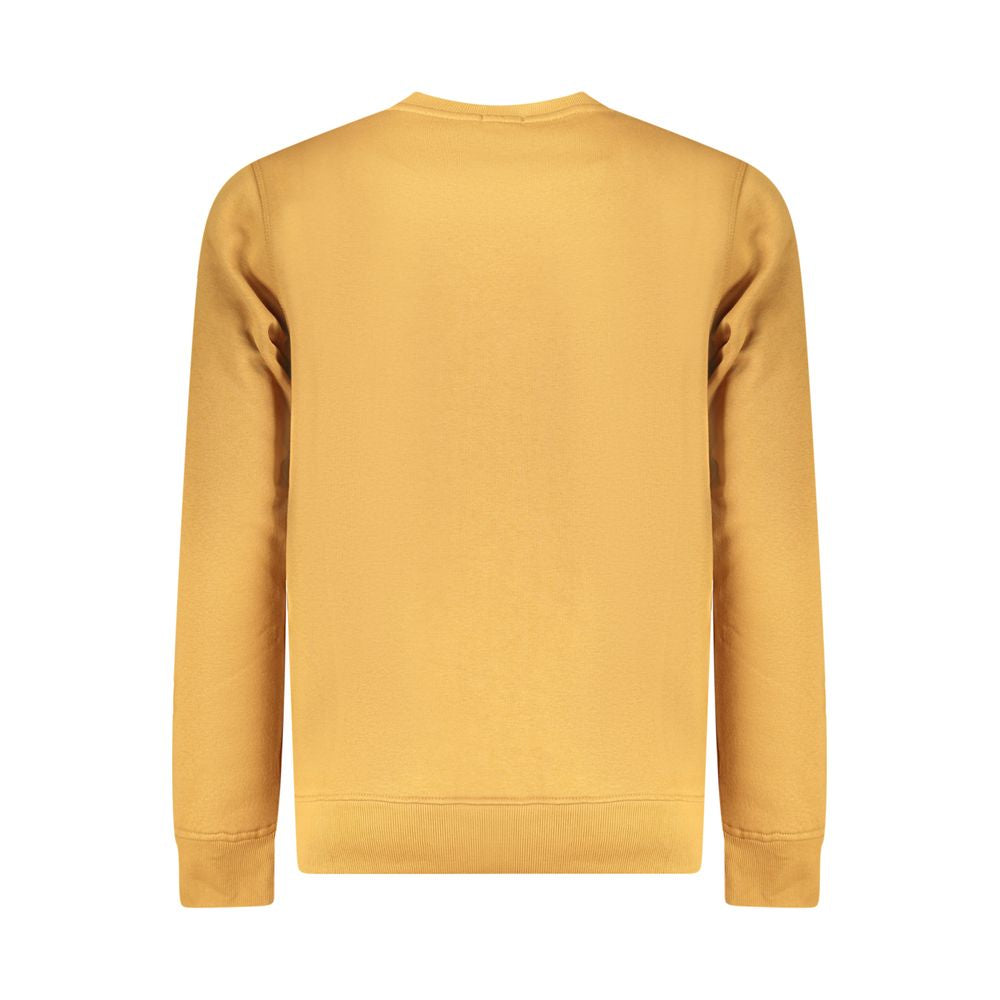 Pull homme en coton marron fusil