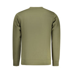 Pull homme en coton vert fusil