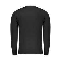 Rifle Black Wool Men Sweater