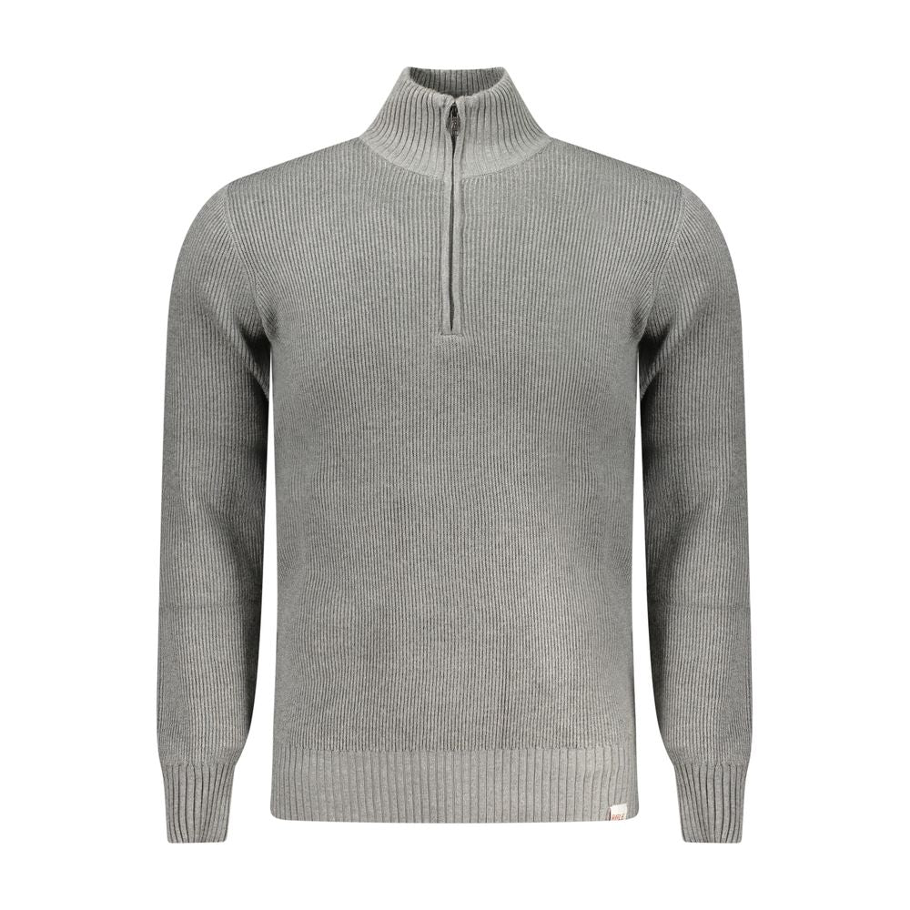Pull homme en nylon gris anthracite
