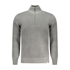 Pull homme en nylon gris anthracite