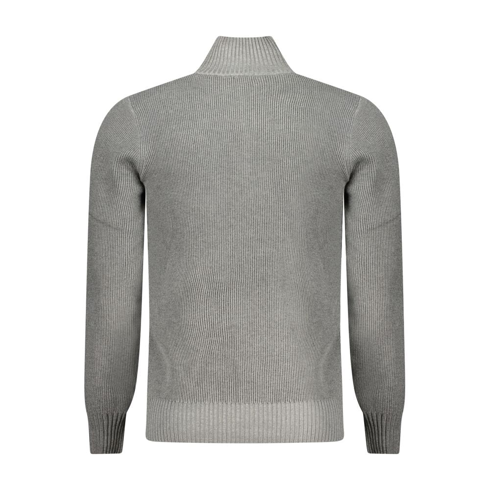 Pull homme en nylon gris anthracite