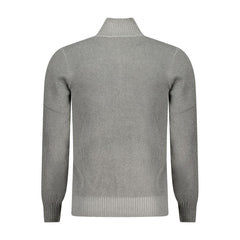 Pull homme en nylon gris anthracite