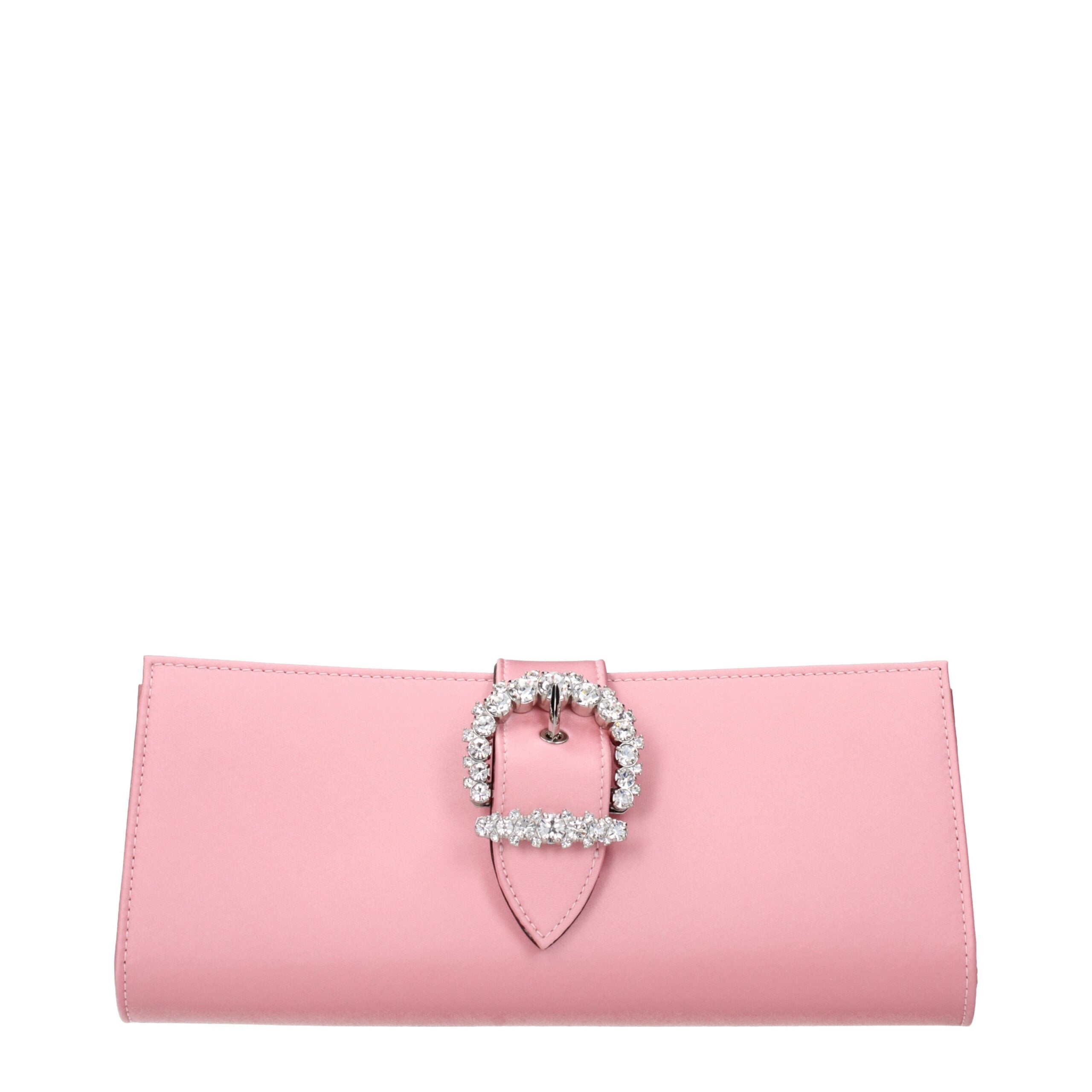 Jimmy Choo Clutch-Taschen aus rosa Satin