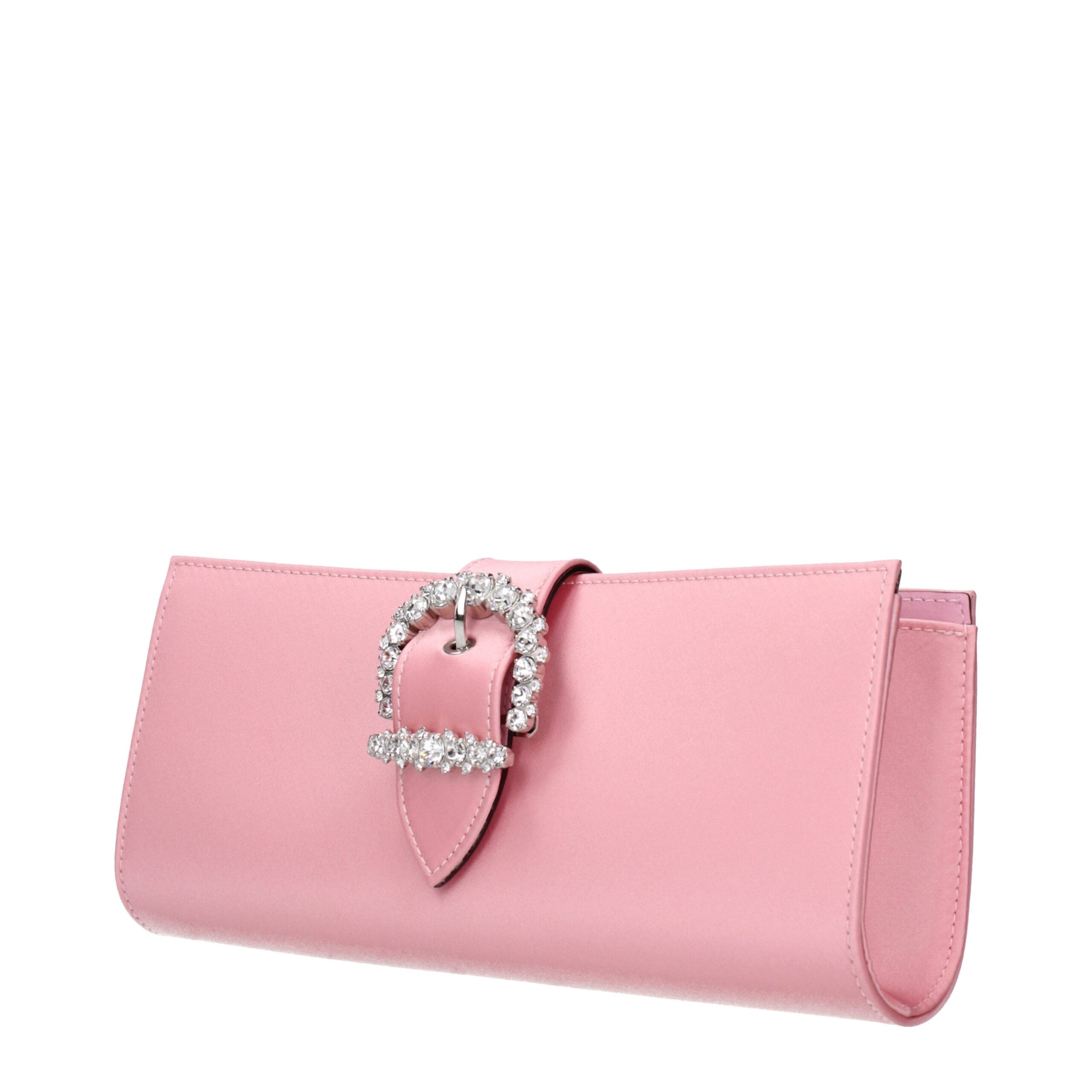 Jimmy Choo Clutch-Taschen aus rosa Satin