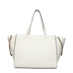Jimmy Choo White Leather Shoulder Bags