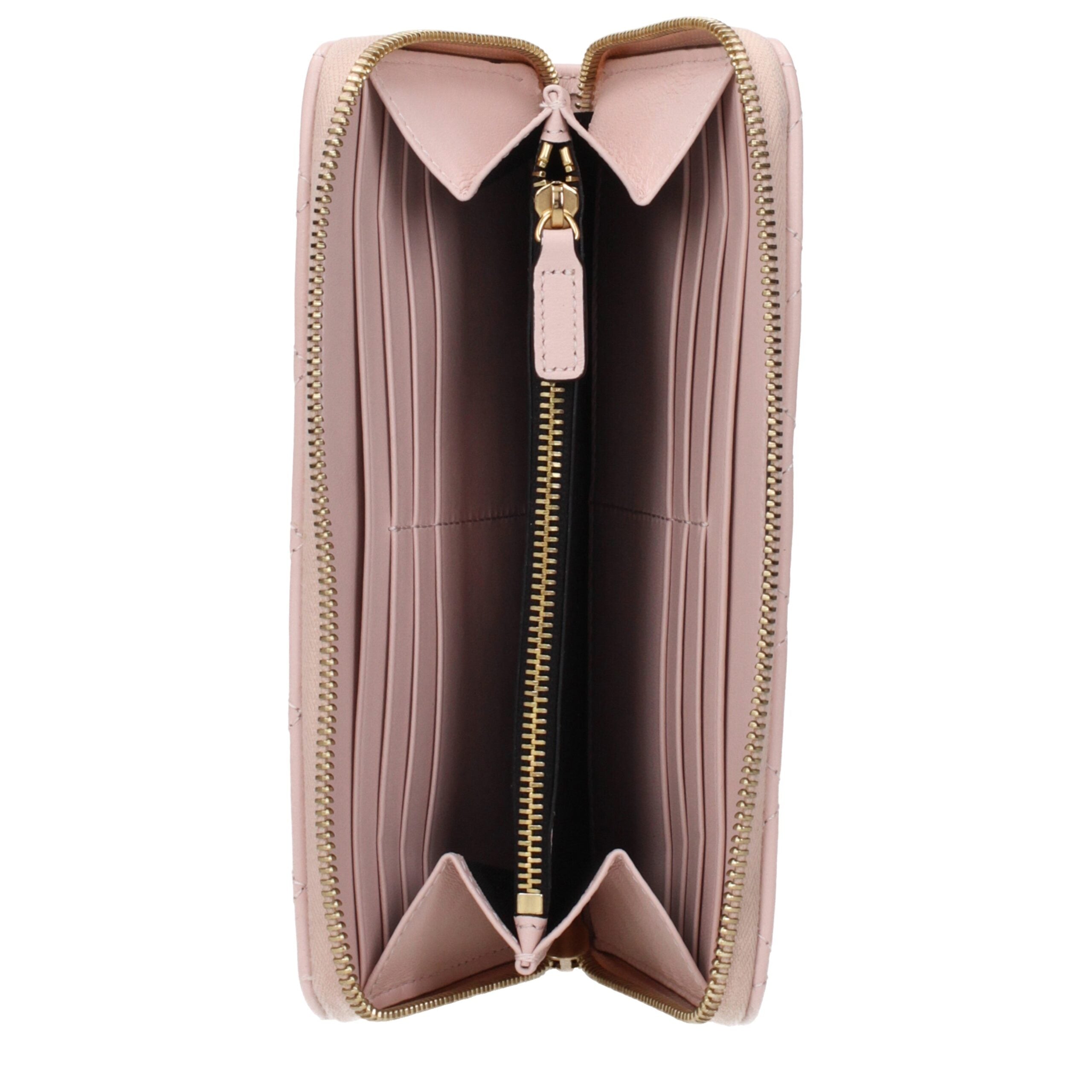 Versace Pink Leather Wallets