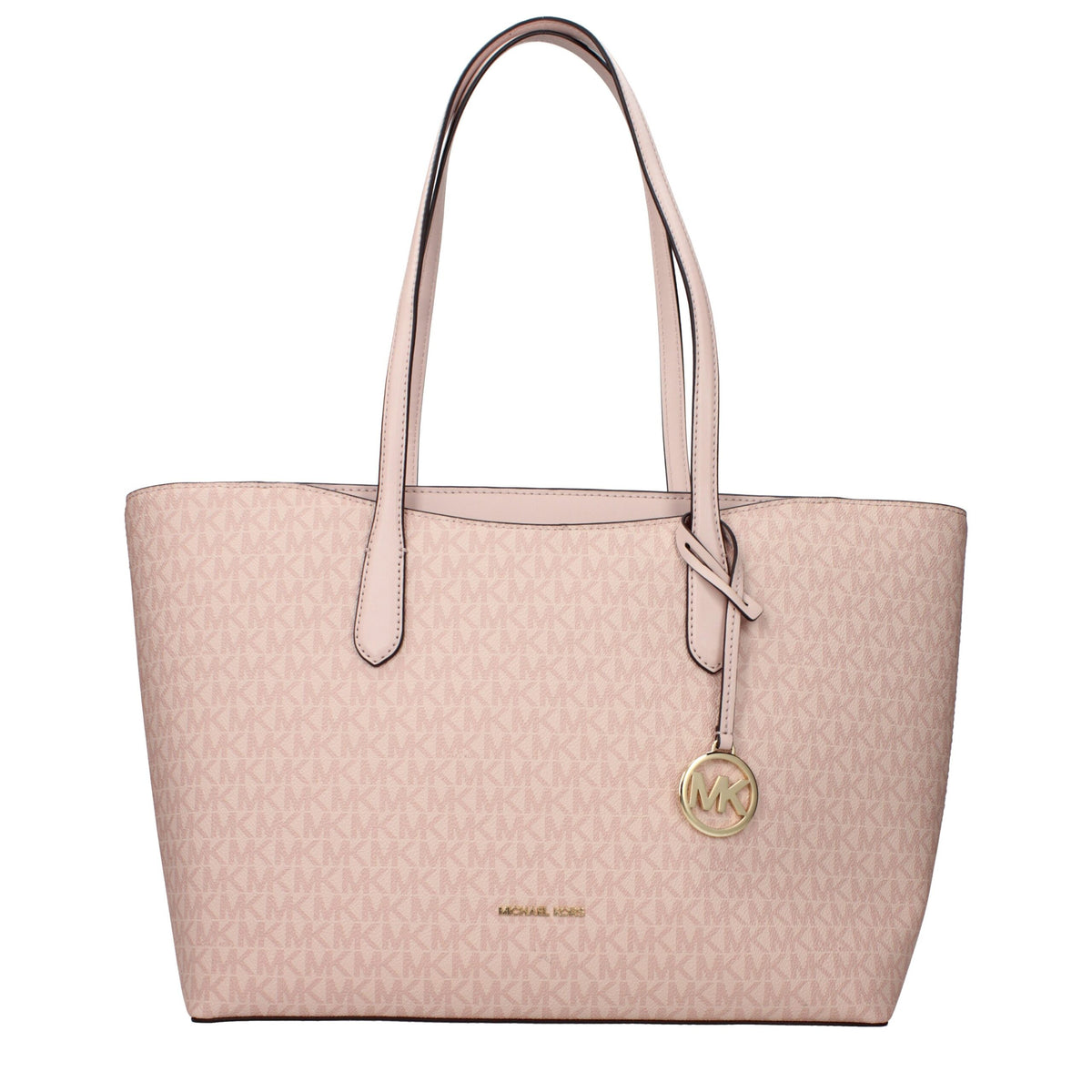 Michael Kors Pink Fabric Shoulder Bags