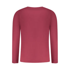 T-shirt homme en coton rouge Norvège 1963