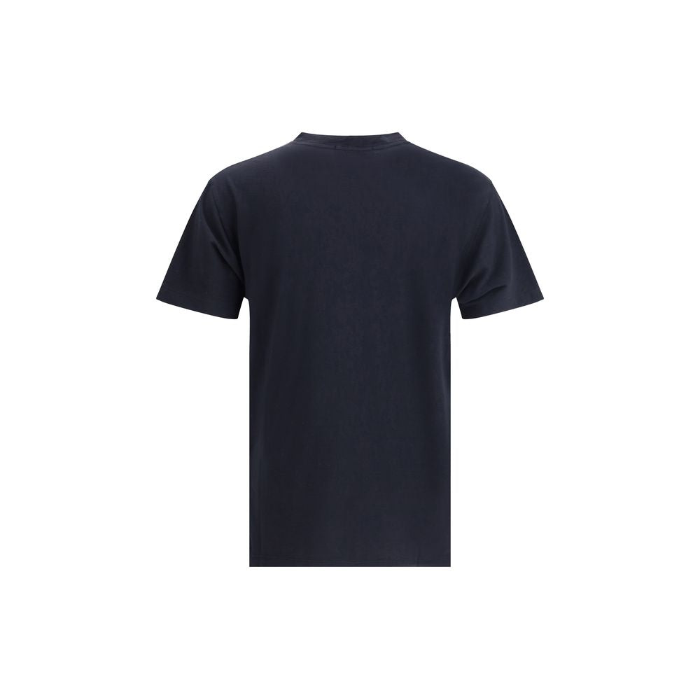 T-shirt en coton bleu Stone Island