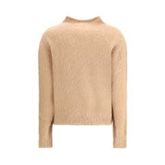 Max Mara Brown Polyamide Turtleneck