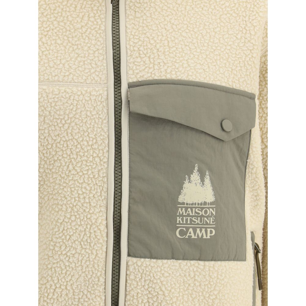 Veste polaire décontractée Maison Kitsuné