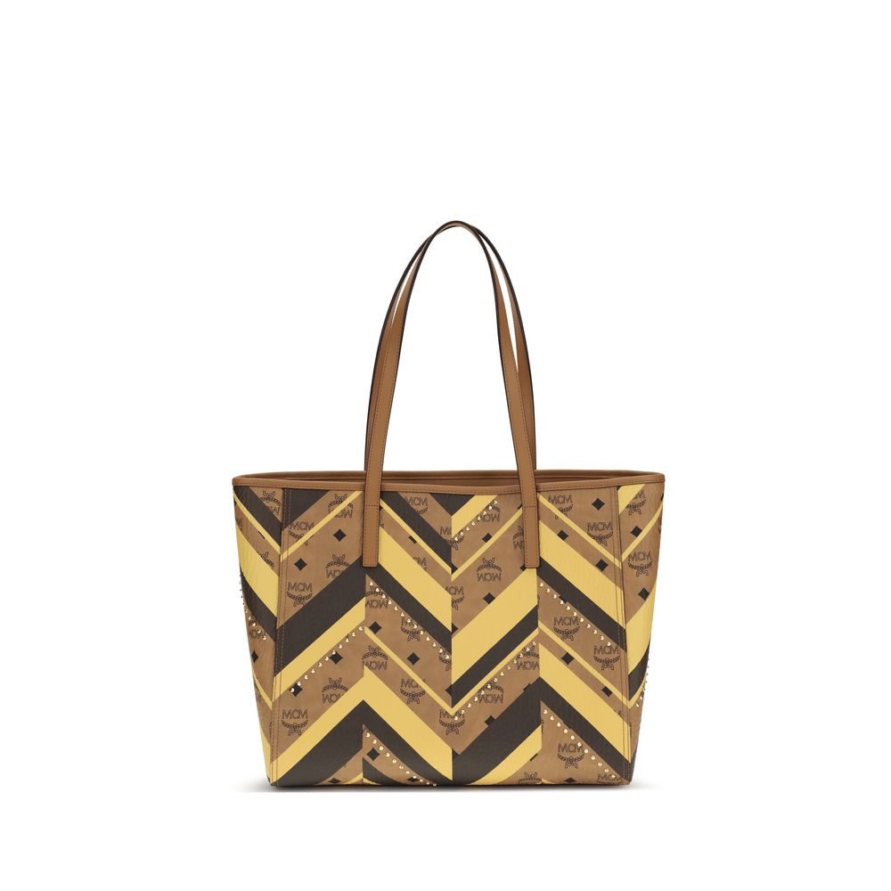 MCM Handtasche aus mehrfarbigem Stoff