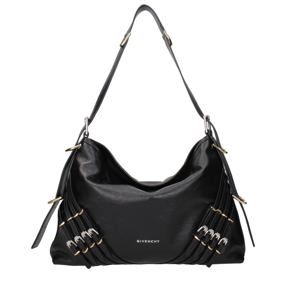 Givenchy Schultertasche aus schwarzem Leder