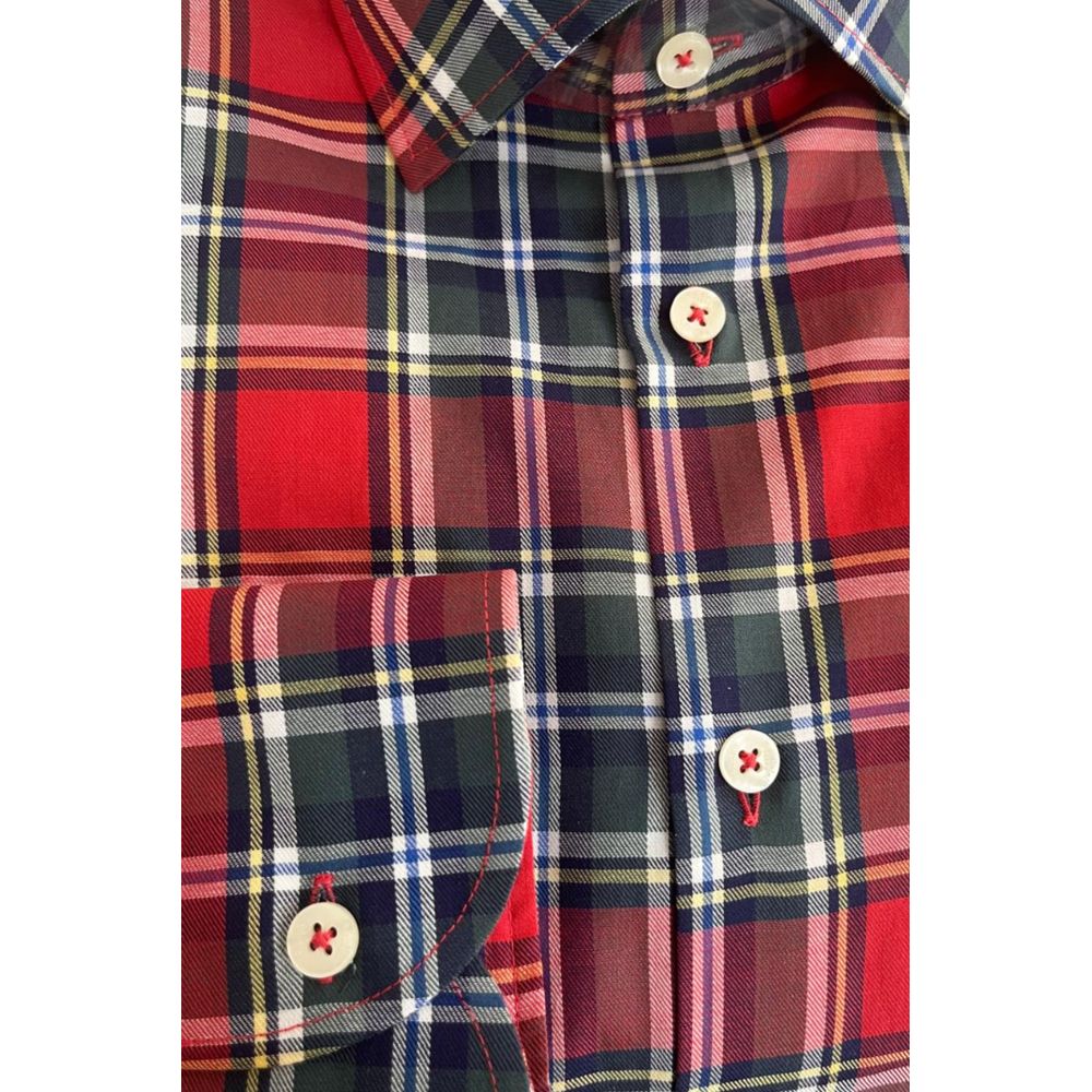 Baldinini Trend Mehrfarbiges Baumwollhemd