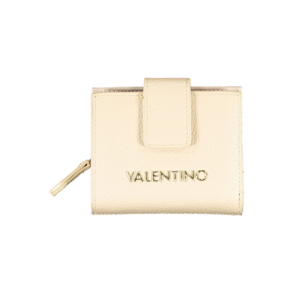 Portefeuille Mario Valentino beige en polyéthylène