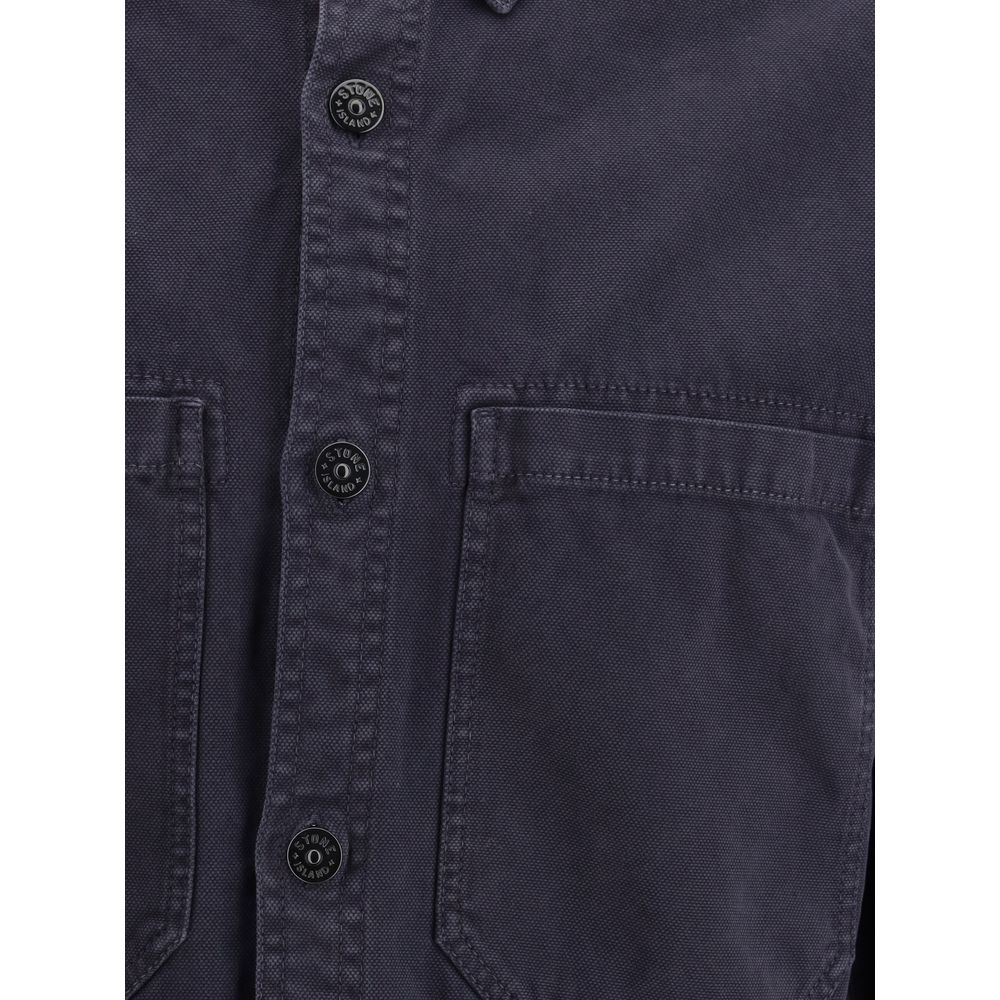 Stone Island Baumwoll-Overshirt