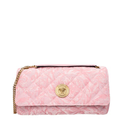 Versace Schultertasche aus rosa Stoff