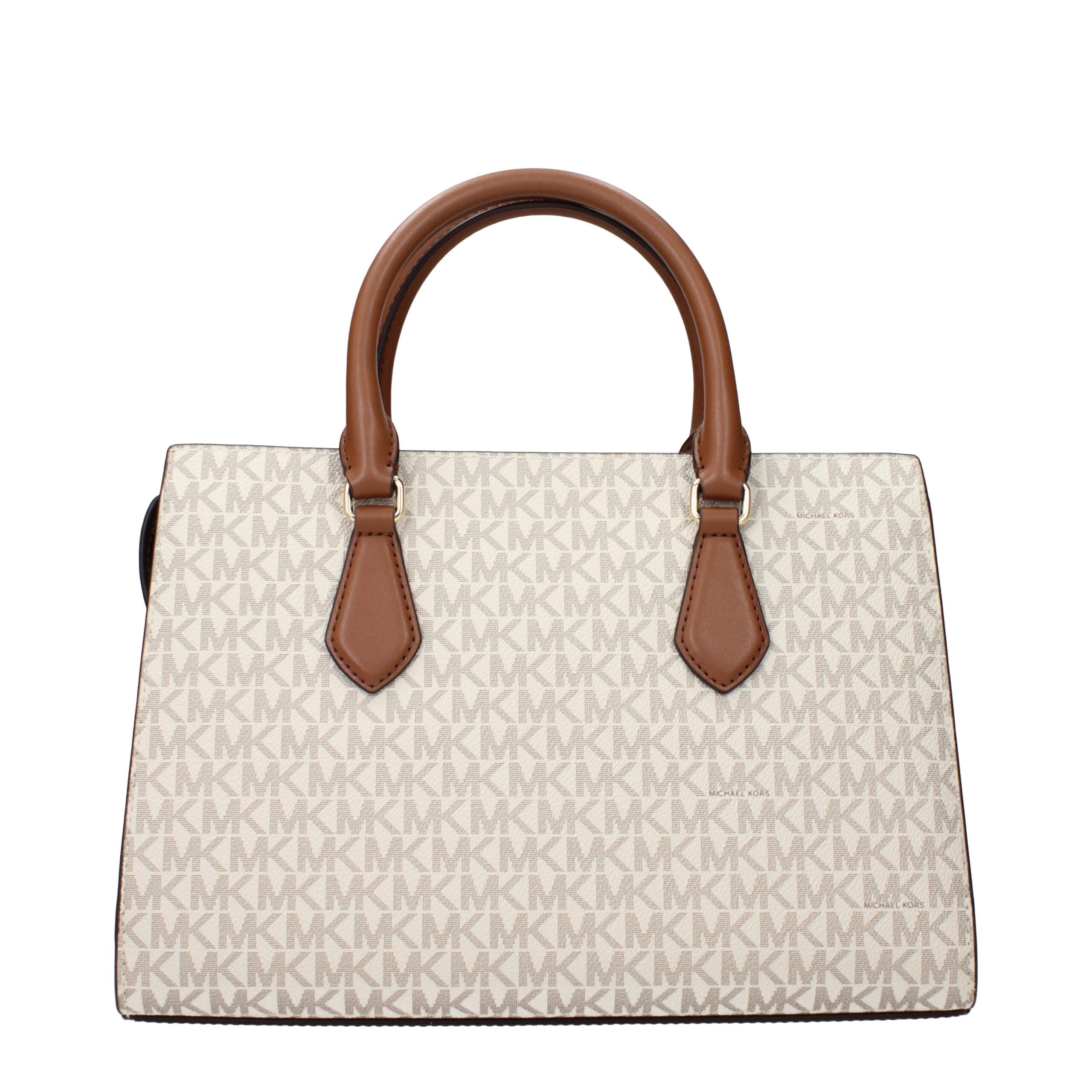 Michael Kors Handtasche aus beigefarbenem Stoff