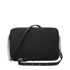 Michael Kors Black Leather Crossbody Bag