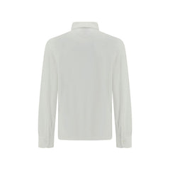 Chemise habillée en coton blanc Brunello Cucinelli