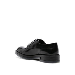 Alexander McQueen Oxfords und Derbys aus schwarzem Kalbsleder