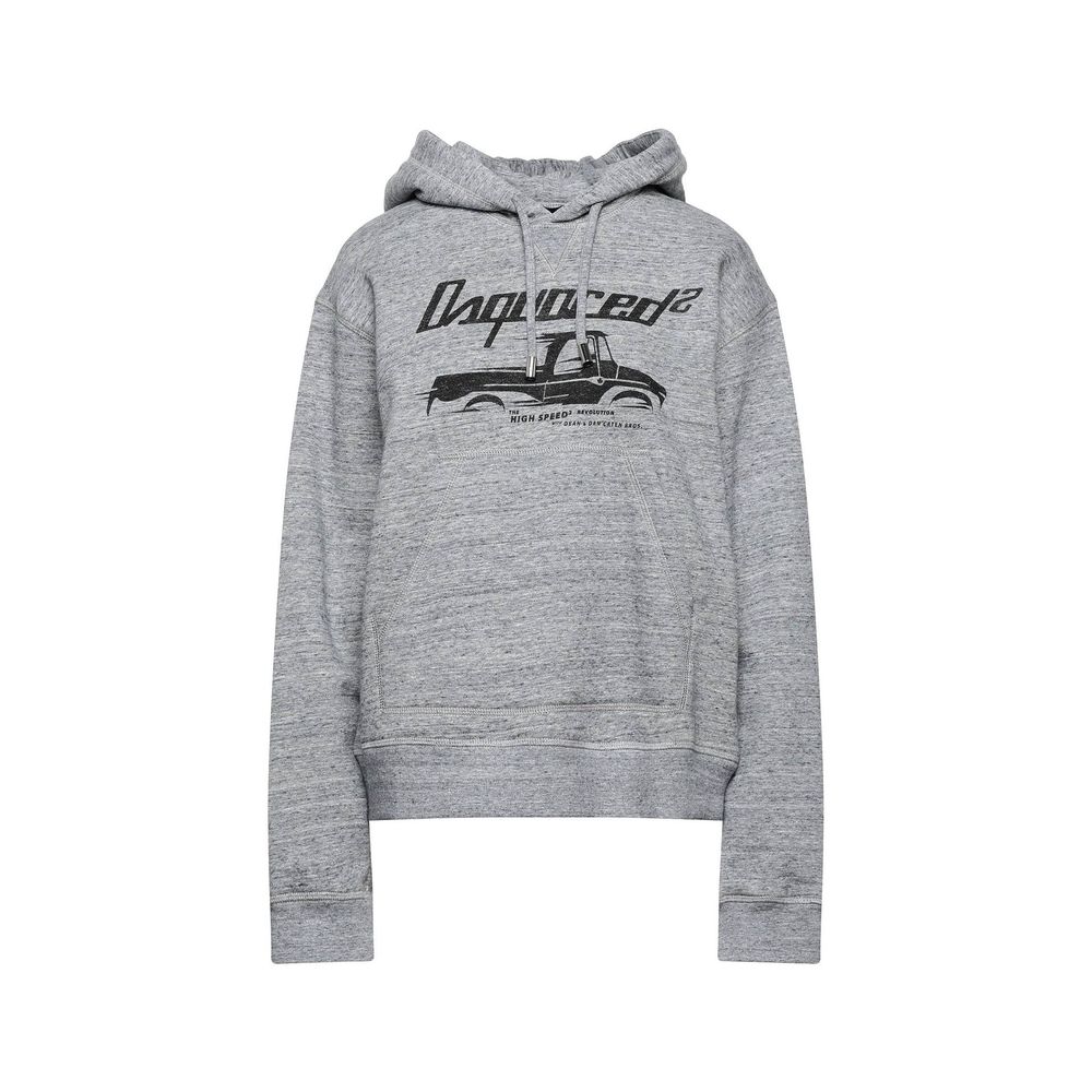 Dsquared² Graues Baumwoll-Sweatshirt