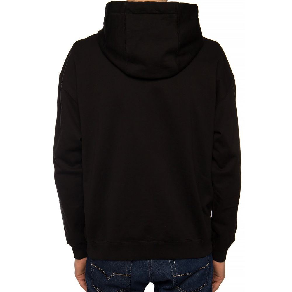 Versace Sweatshirt aus schwarzer Baumwolle
