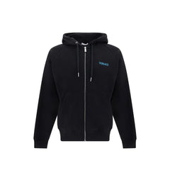 Versace Sweatshirt aus schwarzer Baumwolle