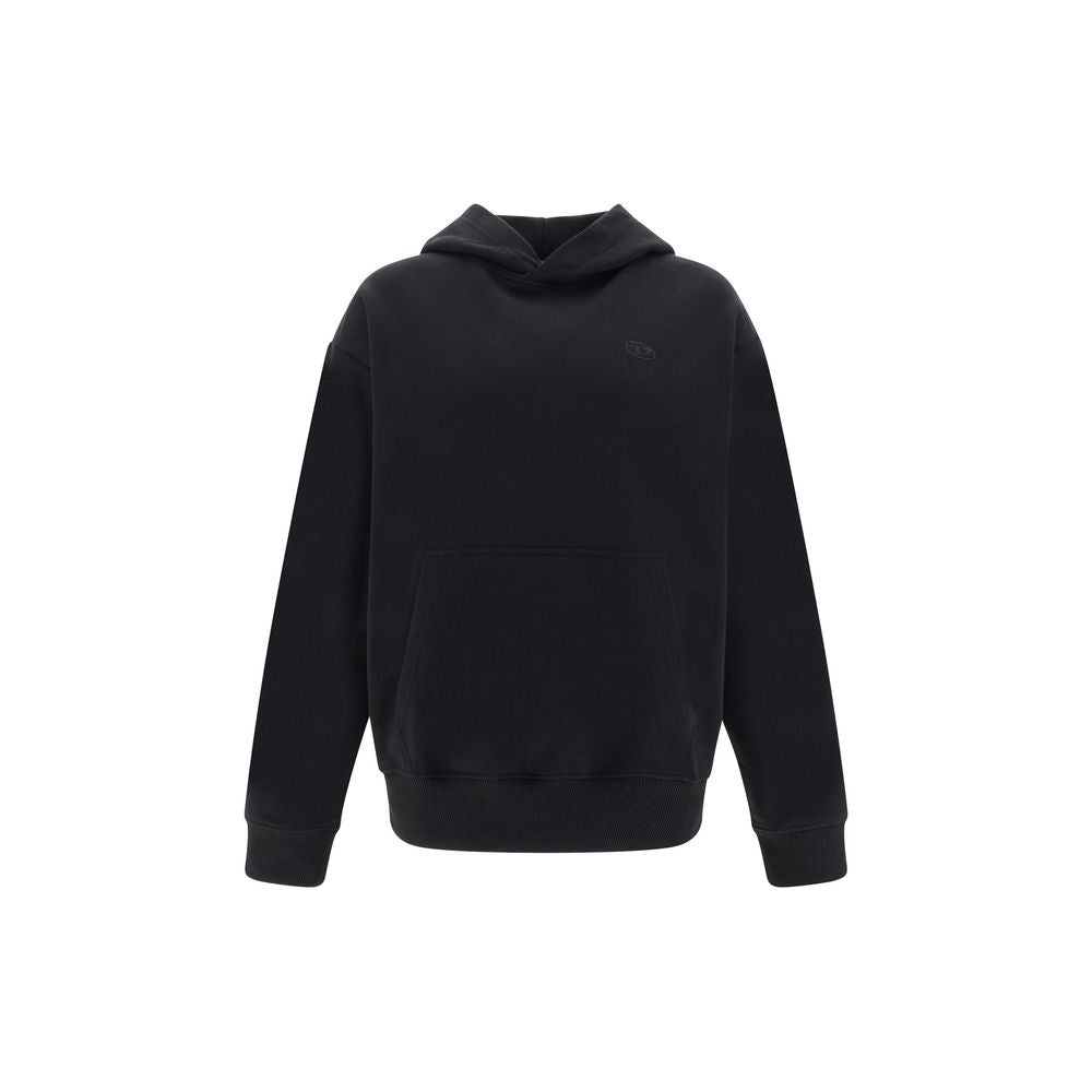 Diesel Schwarzes Elastan-Sweatshirt