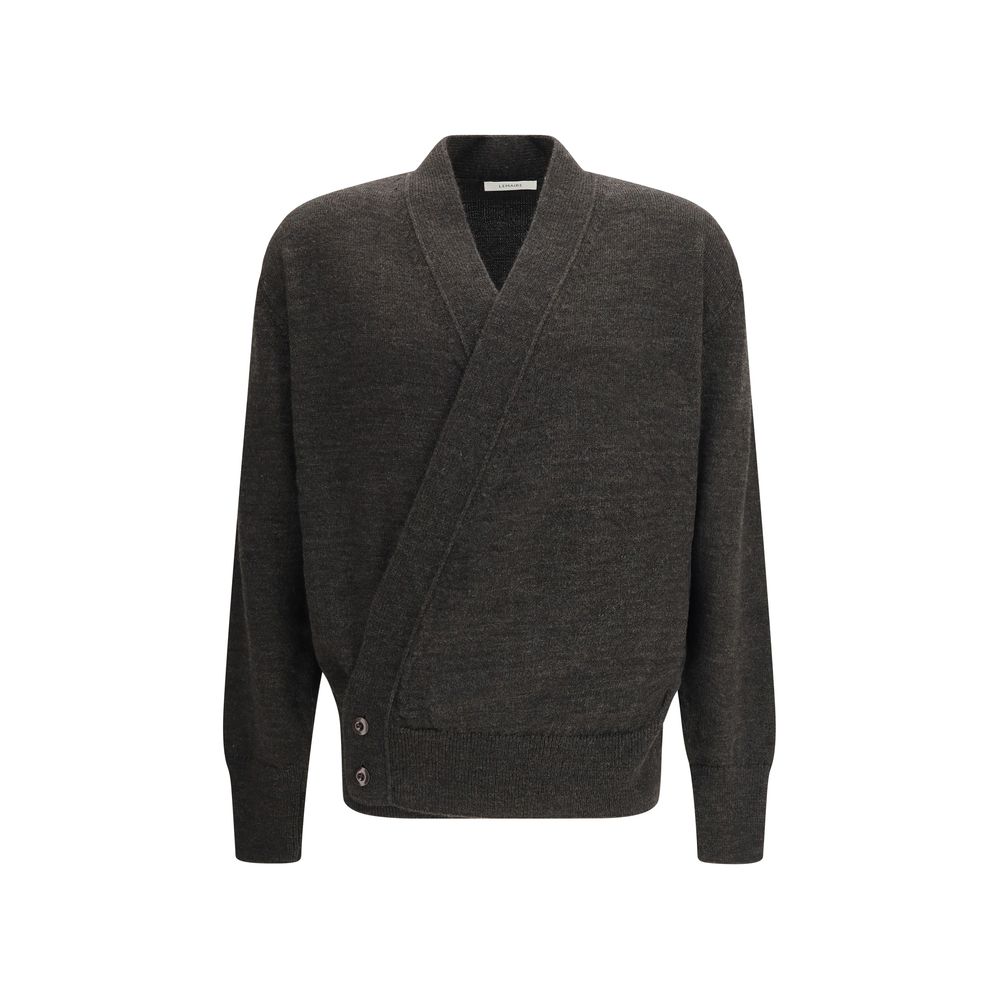 Lemaire braune Marabou-Strickjacke