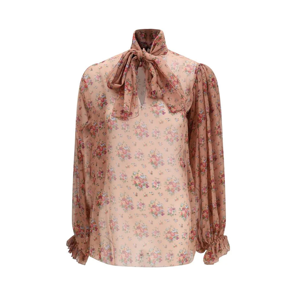 Dolce & Gabbana Multicolor Silk Blouse - IT38 | S