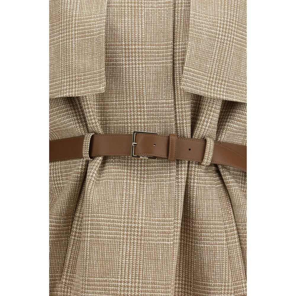 Max Mara Beige Cotton Coat