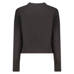 Schwarzer Baumwollpullover von Calvin Klein