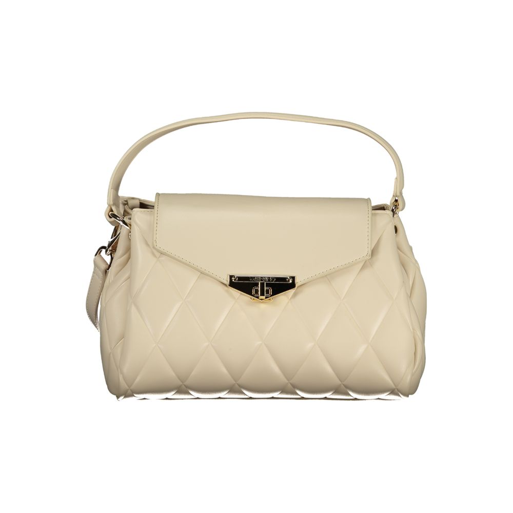 Mario Valentino Beige Polyethylen-Handtasche
