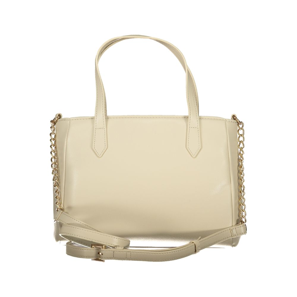 Mario Valentino Beige Polyethylen-Handtasche