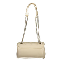 Mario Valentino Beige Polyethylene Handbag