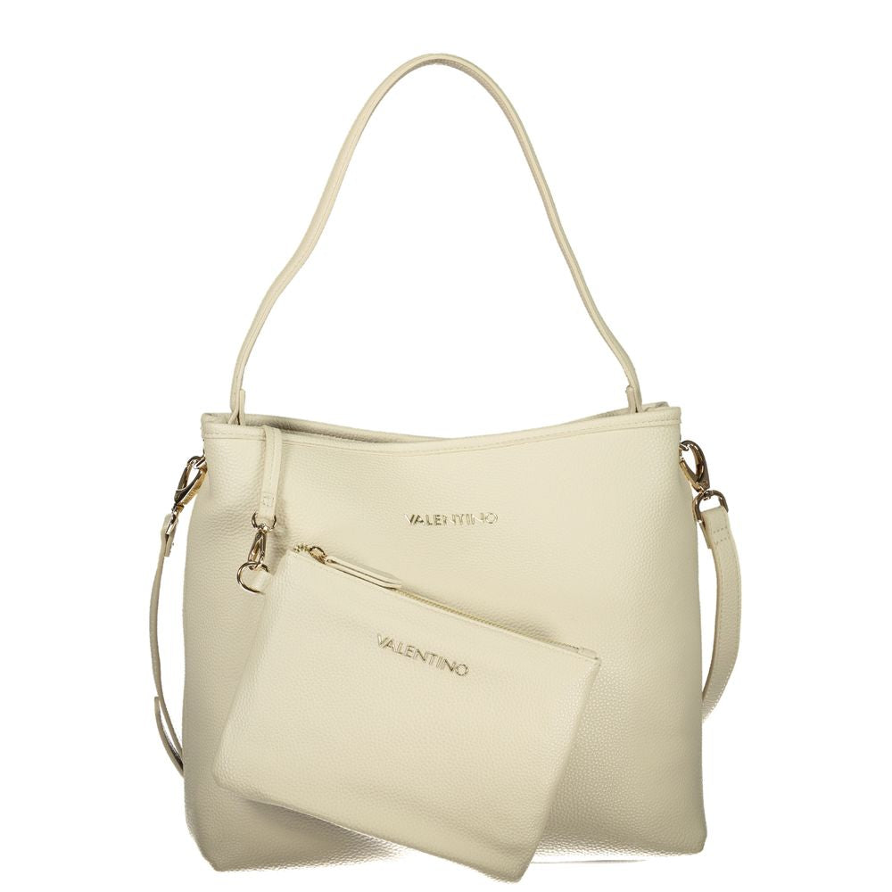 Mario Valentino Beige Polyethylen-Handtasche