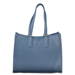 Mario Valentino Blue Polyethylene Handbag