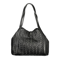 Mario Valentino Black Polyethylene Handbag