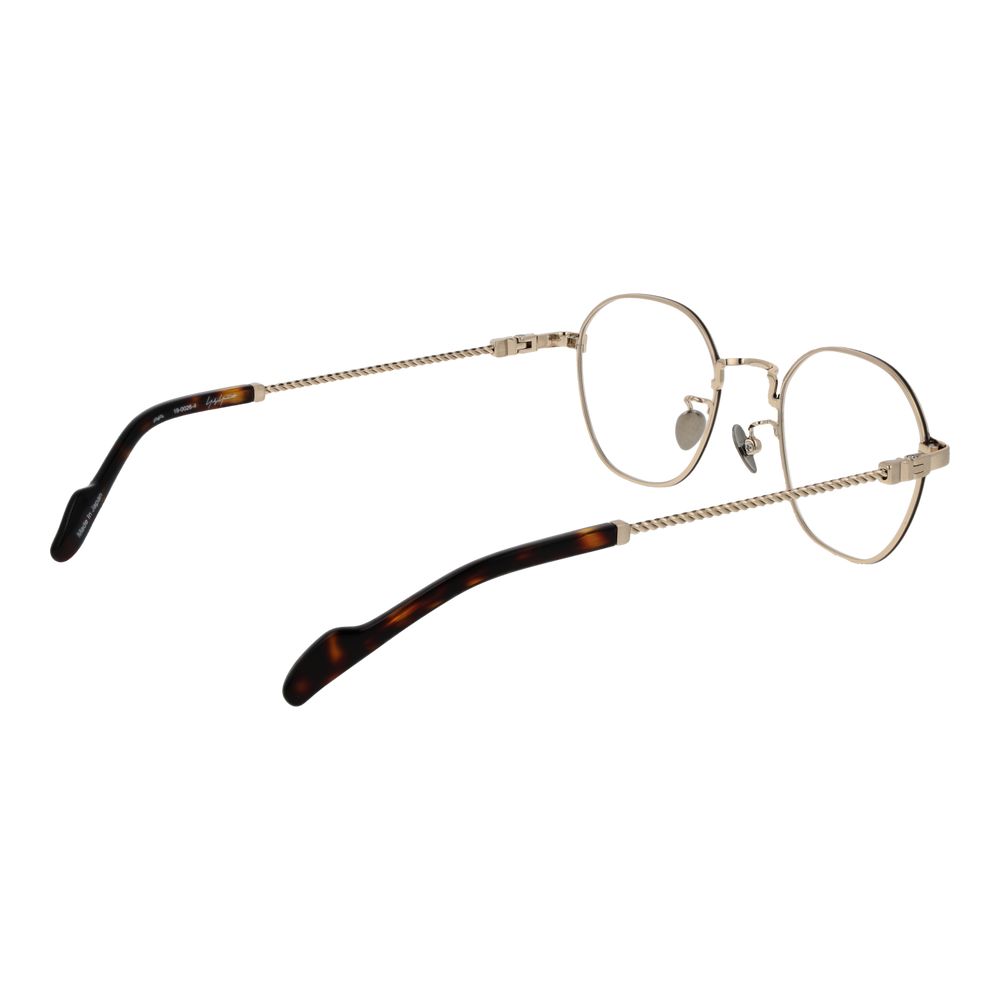 Yohji Yamamoto Gold-Titan-Brille (Gestell)