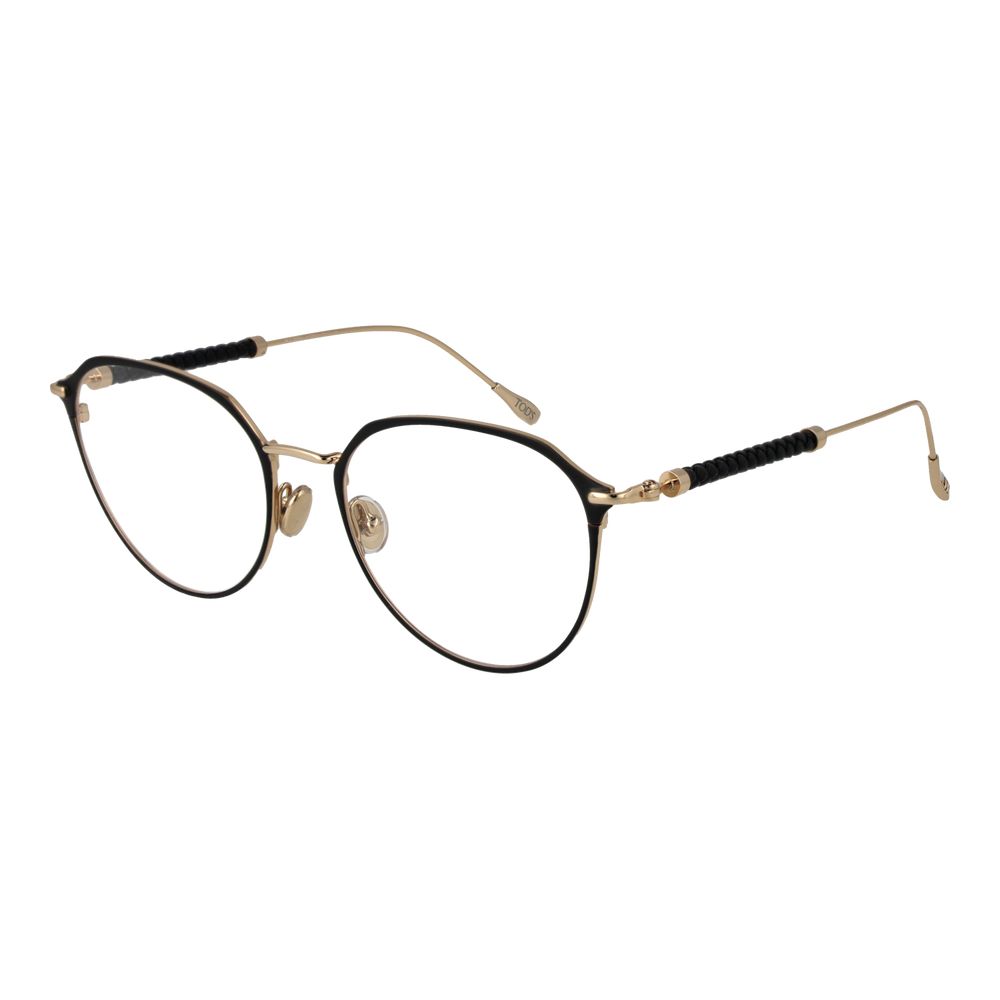 Tod's Brille aus schwarzem Metall (Gestell)