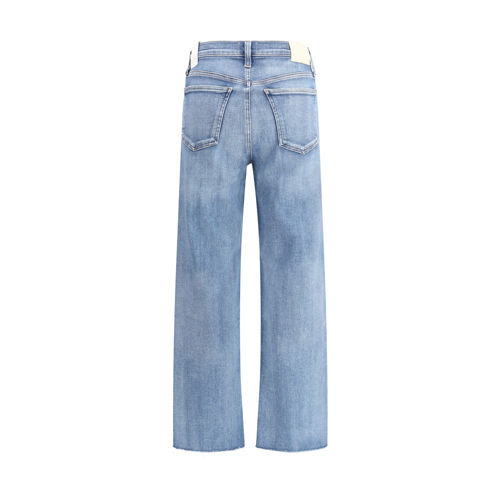 Citizens of Humanity Jeans aus blauer Baumwolle mit geradem Bein