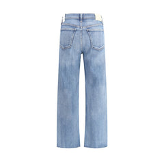 Citizens of Humanity Jeans aus blauer Baumwolle mit geradem Bein