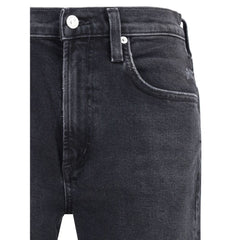 Citizens of Humanity Blue Cotton Straight-Leg Jeans
