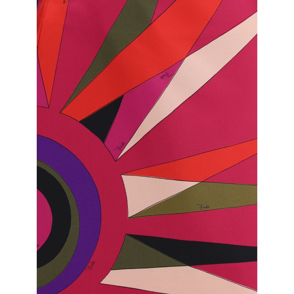 Emilio Pucci Minirock aus mehrfarbigem Acetat