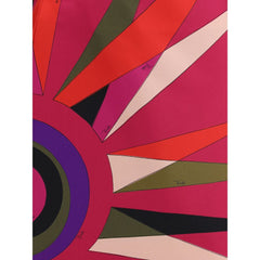 Emilio Pucci Minirock aus mehrfarbigem Acetat