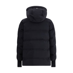 Herno Schwarze Polyester-Jacke in voller Länge