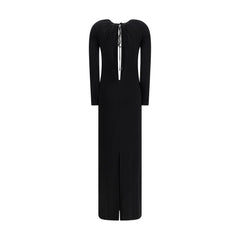 Marine Serre Black Viscose Casual Dress