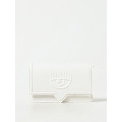 Chiara Ferragni White Leather Handbag